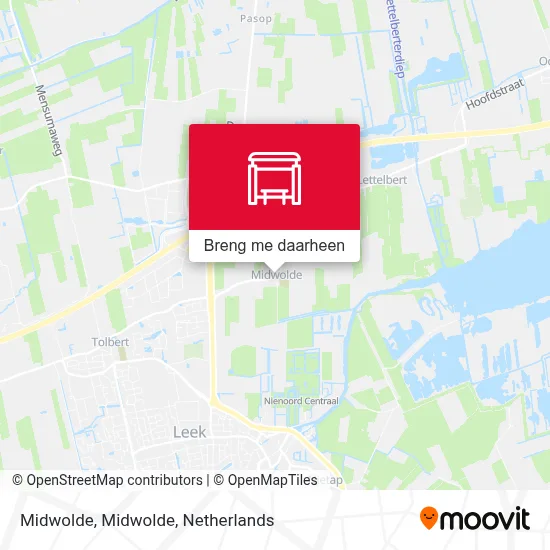 Midwolde, Midwolde kaart