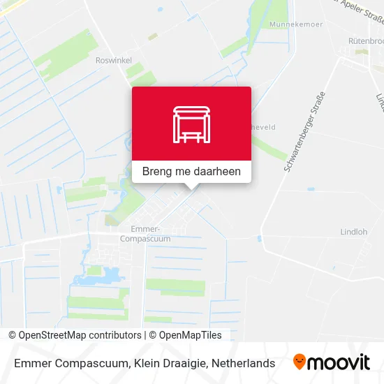 Emmer Compascuum, Klein Draaigie kaart