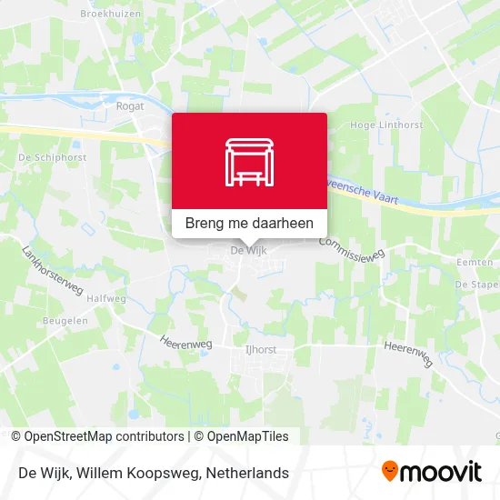 De Wijk, Willem Koopsweg kaart