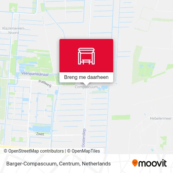 Barger-Compascuum, Centrum kaart