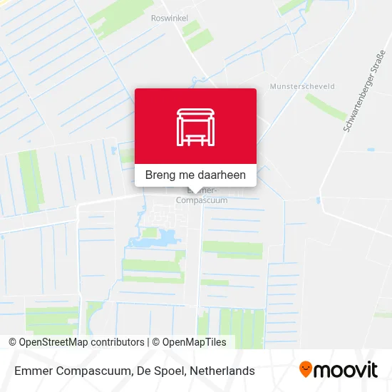 Emmer Compascuum, De Spoel kaart
