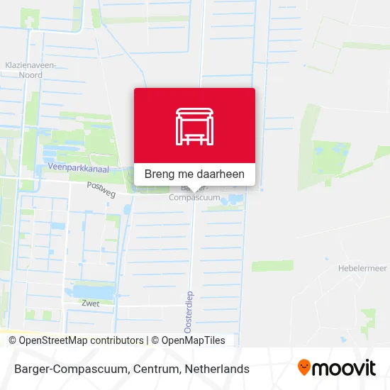 Barger-Compascuum, Centrum kaart