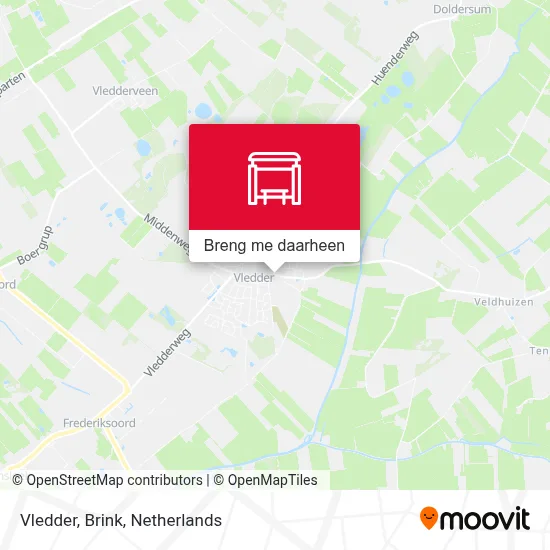 Vledder, Brink kaart