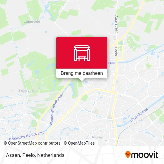 Assen, Peelo kaart