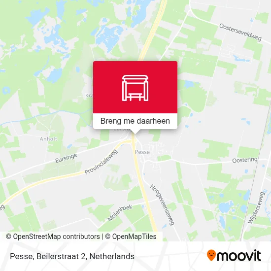 Pesse, Beilerstraat 2 kaart