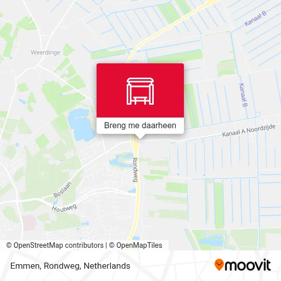 Emmen, Rondweg kaart