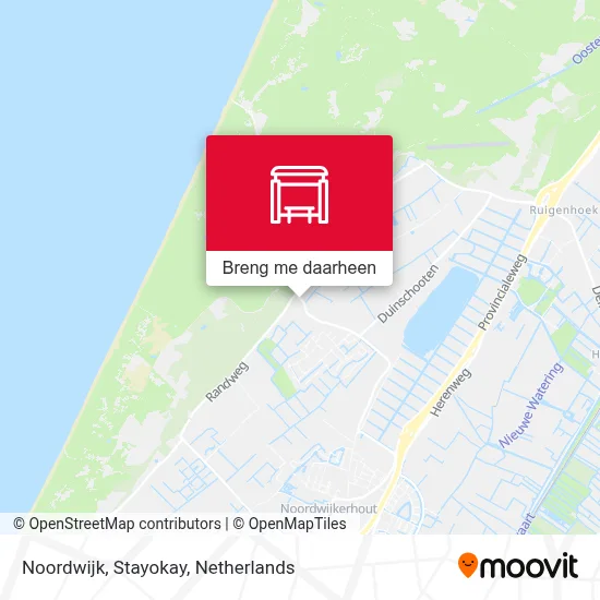 Noordwijk, Stayokay kaart
