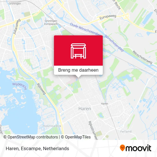 Haren, Escampe kaart