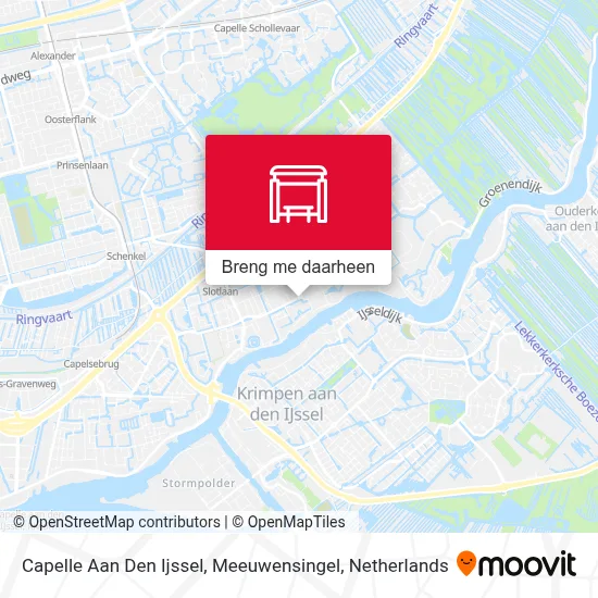 Capelle Aan Den Ijssel, Meeuwensingel kaart