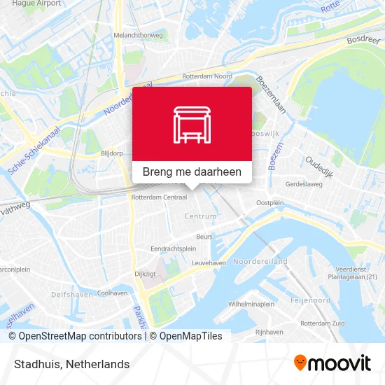 Stadhuis kaart