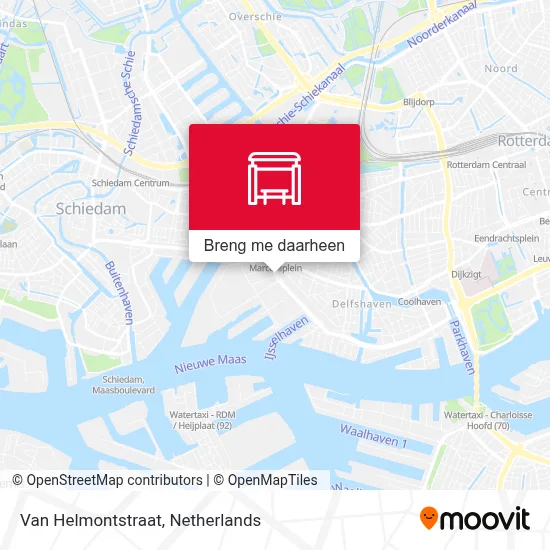 Van Helmontstraat kaart