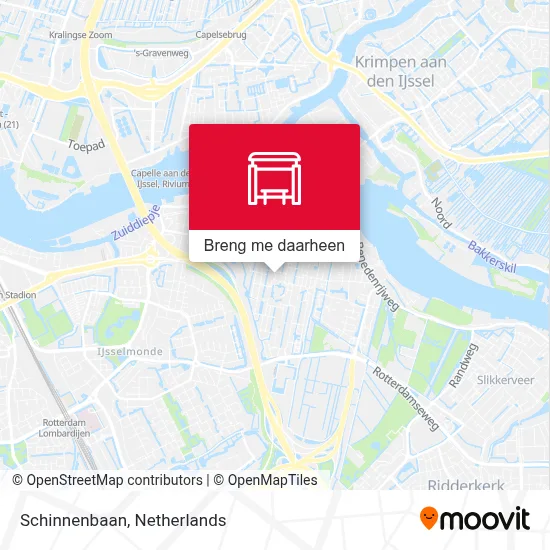 Schinnenbaan kaart