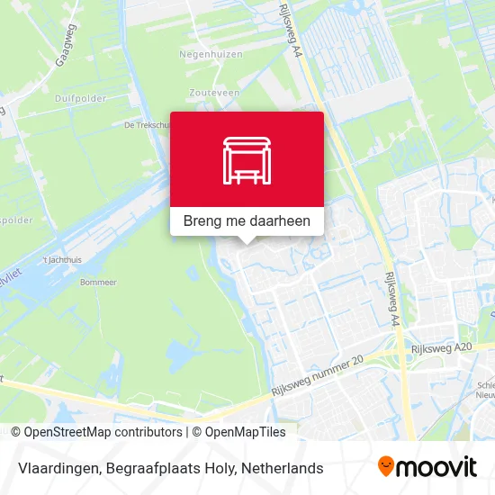 Vlaardingen, Begraafplaats Holy kaart