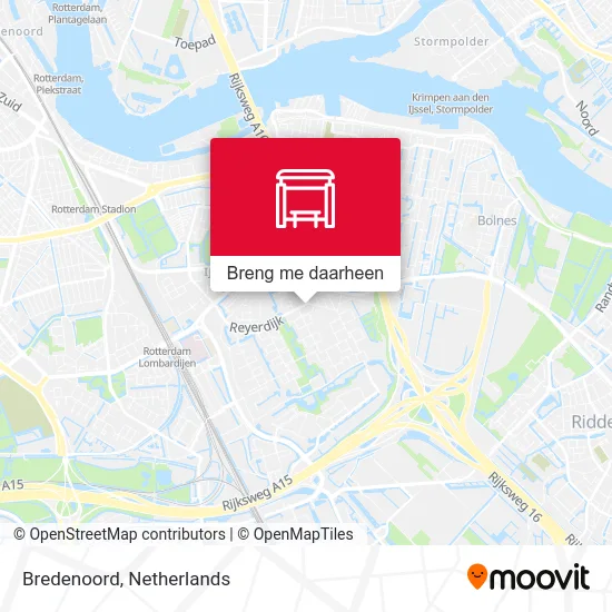 Bredenoord kaart