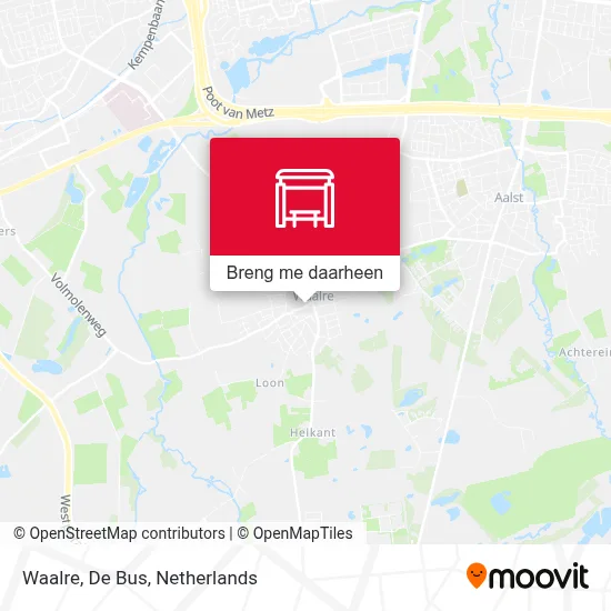 Waalre, De Bus kaart
