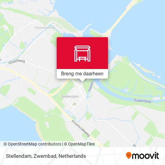 Stellendam, Zwembad kaart