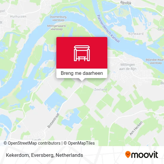 Kekerdom, Eversberg kaart