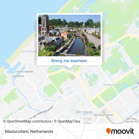 Madurodam kaart