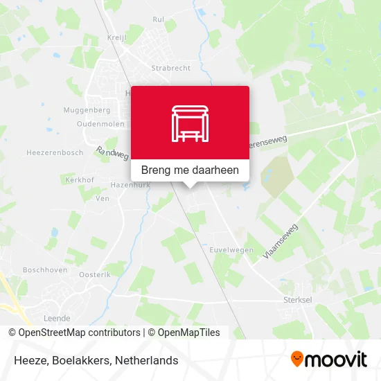 Heeze, Boelakkers kaart