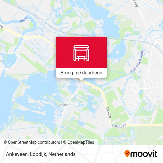 Ankeveen, Loodijk kaart