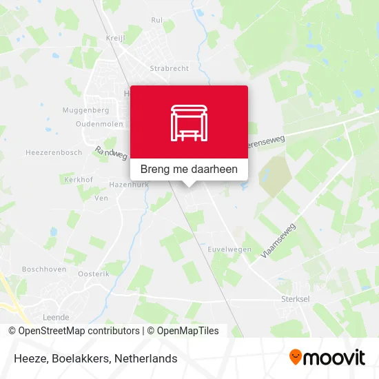 Heeze, Boelakkers kaart