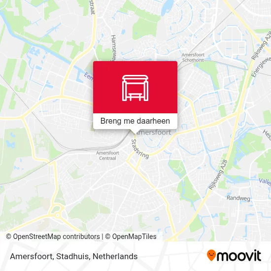 Amersfoort, Stadhuis kaart