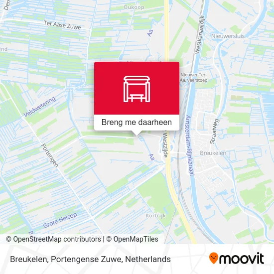 Breukelen, Portengense Zuwe kaart