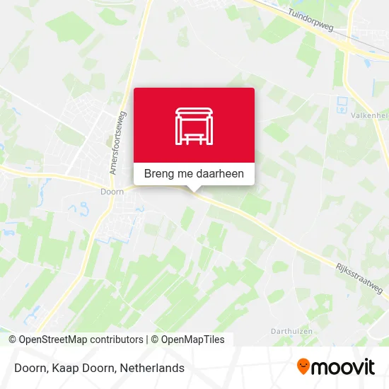 Doorn, Kaap Doorn kaart