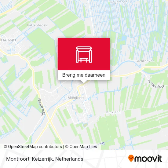 Montfoort, Keizerrijk kaart