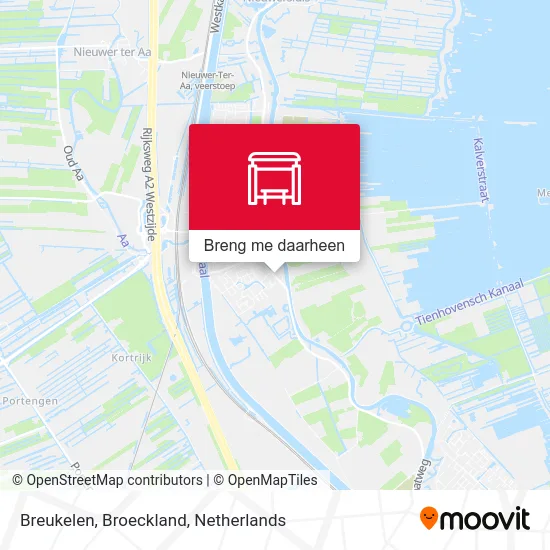 Breukelen, Broeckland kaart