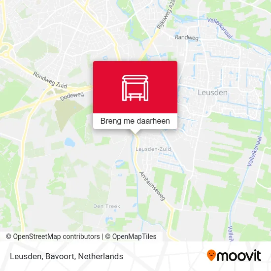 Leusden, Bavoort kaart