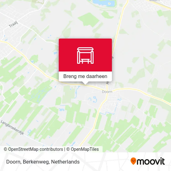 Doorn, Berkenweg kaart