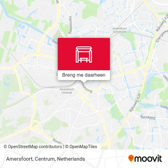 Amersfoort, Centrum kaart