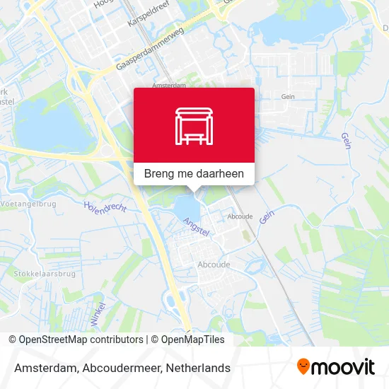 Amsterdam, Abcoudermeer kaart