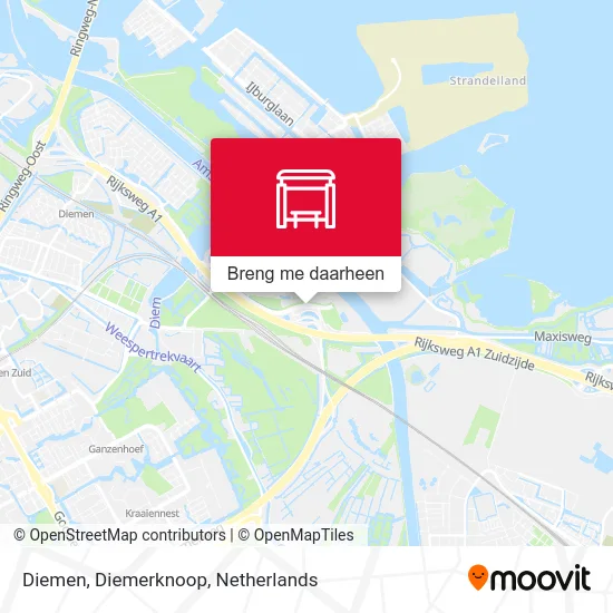 Diemen, Diemerknoop kaart