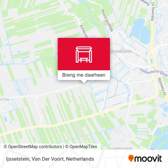 Ijsselstein, Van Der Voort kaart