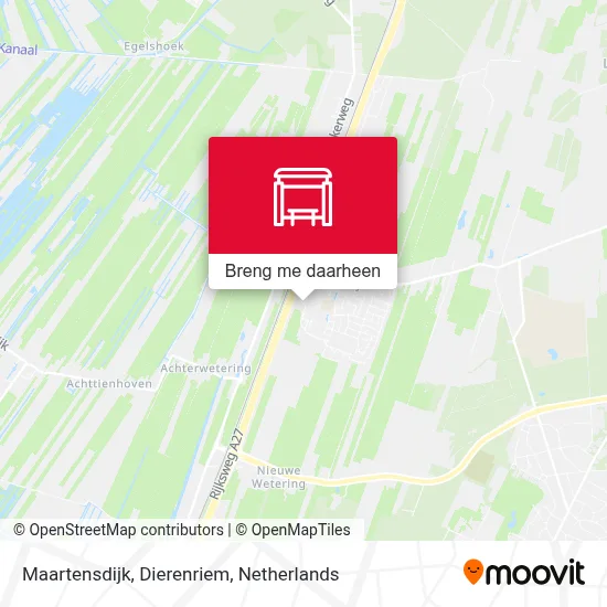 Maartensdijk, Dierenriem kaart