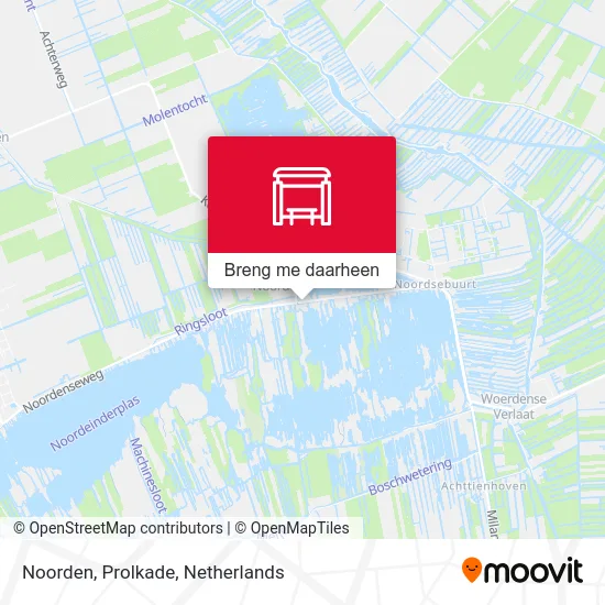 Noorden, Prolkade kaart