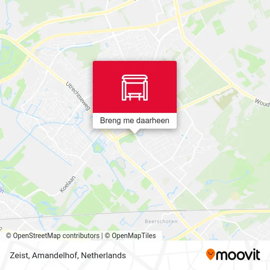Zeist, Amandelhof kaart