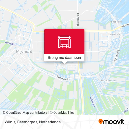 Wilnis, Beemdgras kaart