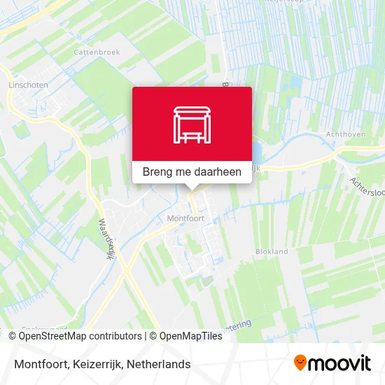 Montfoort, Keizerrijk kaart