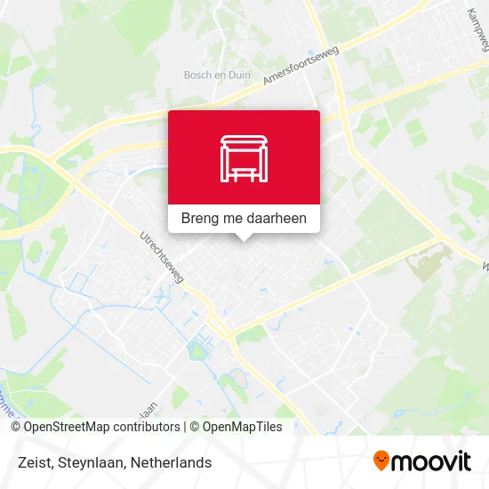 Zeist, Steynlaan kaart