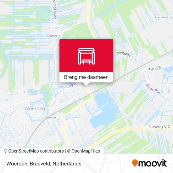 Woerden, Breeveld kaart