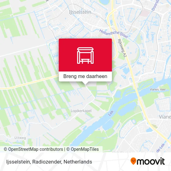 Ijsselstein, Radiozender kaart