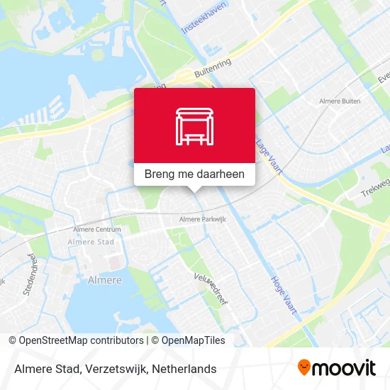 Almere Stad, Verzetswijk kaart