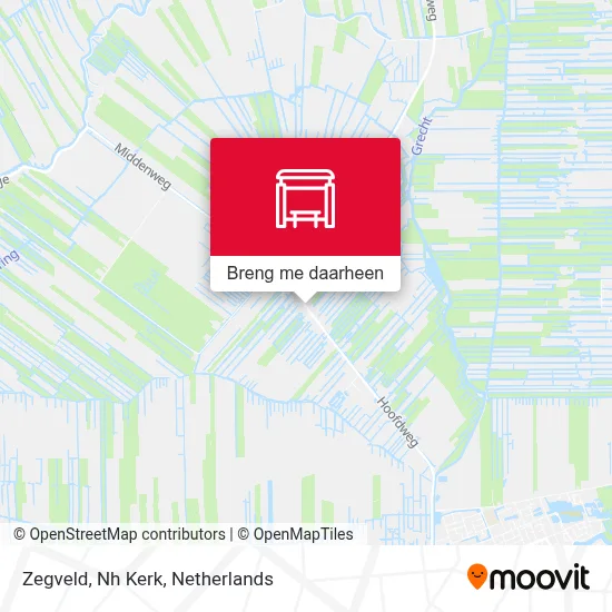 Zegveld, Nh Kerk kaart