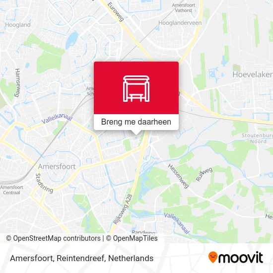 Amersfoort, Reintendreef kaart