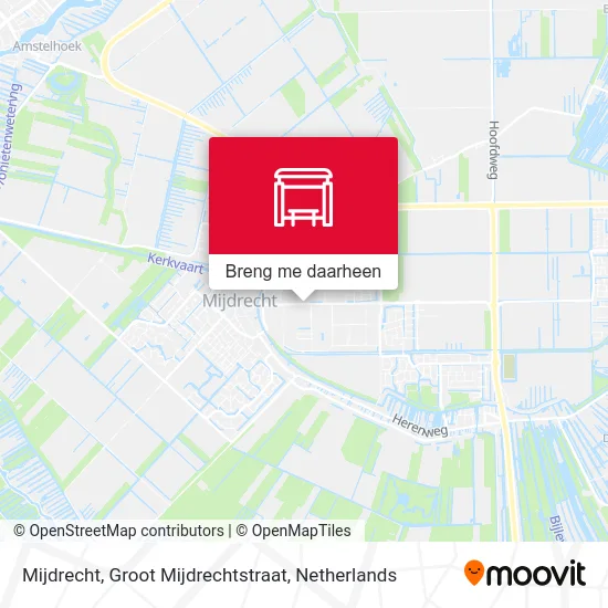 Mijdrecht, Groot Mijdrechtstraat kaart