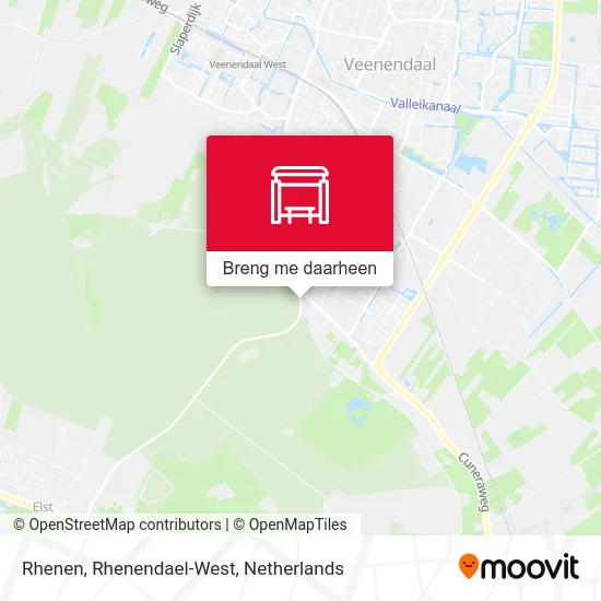 Rhenen, Rhenendael-West kaart