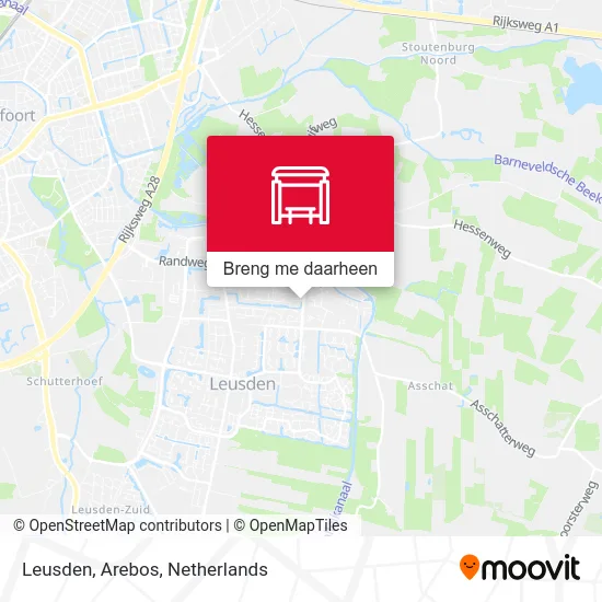 Leusden, Arebos kaart